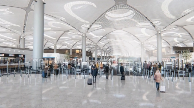 İstanbul Yeni Havalimanı 3D animasyonla tanıtıldı